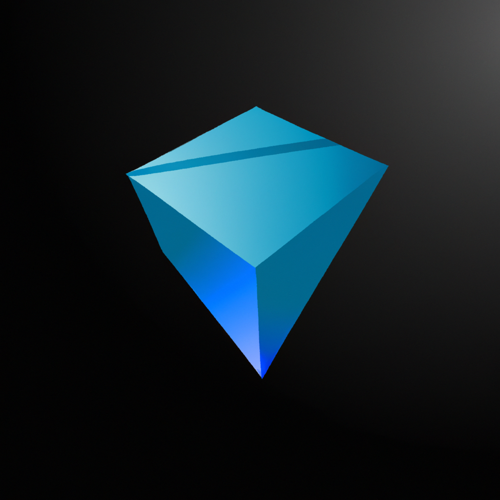 Handmade Jewelry Courses logo, minimalist blue gemstone line art